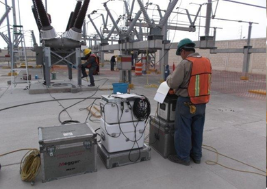 Pruebas de puesta en Servicio de Subestaciones Eléctricas de Potencia, en Voltajes desde 115/64/36/23/15/4 KV